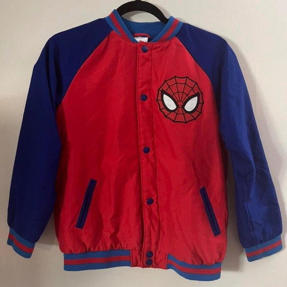 Disney Marvel Spider-man varsity jacket